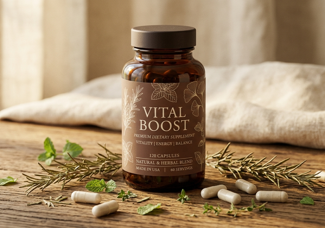 Flacon Vital Boost – supliment alimentar pentru articulații